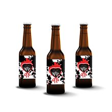 Project for ¨Malabella¨ craft beer. Label design. Drawing, Design, Graphic Design, Traditional illustration, Digital Illustration, and Fine Arts project by Svit Baydak - 12.18.2018