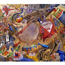 Ilustración. Ilustração tradicional projeto de Víctor Vélez - 19.12.2018