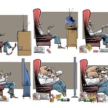 Animaciones. Animation, 2D Animation, and Character Animation project by Víctor Vélez - 12.19.2018