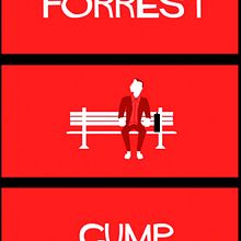 Forrest Gump - Cartel en movimiento. Un proyecto de Animación, Animación 2D, Animación de personajes y Diseño de personajes de Miguel Camacho Gordaliza - 19.12.2018