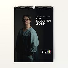 Calendario Solidario Asociación Alpi. Art Direction, Graphic Design, and Design Management project by Emili Biel - 12.19.2018