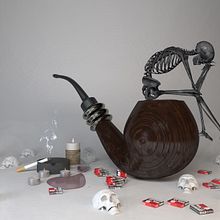 IMMERSE IN THE SMOKE. 3D project by Robertho Melendez - 12.19.2018