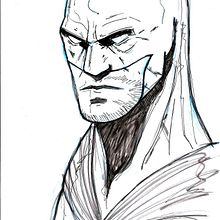 Batman. Drawing, and Pencil Drawing project by nicolás gonzález - 12.12.2018