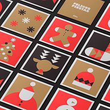 Feliz Navidad. Een project van Grafisch ontwerp, Traditionele illustratie, Vectorillustratie y Motion Graphics van Bee Comunicación - 20.12.2018