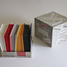 Del blanco al negro. Cinco libros. Fine Arts project by Luis Izquierdo García - 04.25.2019