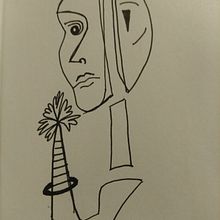 Garabatos sentimentales. Esboçado, Concept Art, Criatividade, Desenho, Desenho artístico, e Desenho de retrato projeto de Laura Dlcc - 22.12.2018