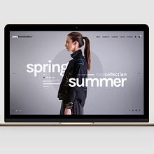 Poty Hernández Website Concept and Design . UX / UI, Design interactiv, Design web și Fotografie de modă de Gastón Fuoco - 12.22.2018