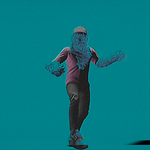 MUÑECO BAILONGO RETRO. 3D, Animation, and 3D Animation project by Manuel PD - 12.22.2018
