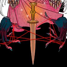Vrăjitoare. Un proyecto de Arte urbano, Dibujo, Ilustración tradicional e Ilustración digital de Rojo Martínez - 23.12.2018