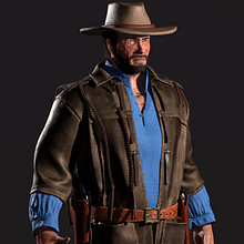 Mi Proyecto del curso: Modelado realista Josey Wales. Een project van 3D-karakterontwerp van Arturo Garcia - 24.12.2018