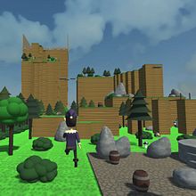 Videojuego plataformas 3D: "The Brave Elf". 3D, Animação 3D, Modelagem 3D, e Videogames projeto de Samuel Delgado Romero - 24.12.2018