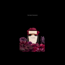 Proyecto perfume cartel. Un progetto di Design di poster  e Pittura di Claudia Ramírez - 26.12.2018