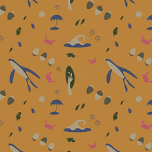 Playa, Mar y Patterns. Un progetto di Creatività e Pattern design di Juan Martín Pavon Jaureguiberry - 26.12.2018