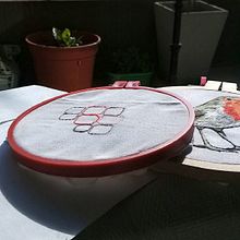 Mi Proyecto del curso: Pintar con hilo: técnicas de ilustración textil. Un progetto di Belle arti e Ricamo di Laura Bello - 26.12.2018