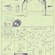 Mi Proyecto del curso: Introducción a la psicología del color: la narrativa cromática. Comic project by María Florencia Evdemon - 12.26.2018