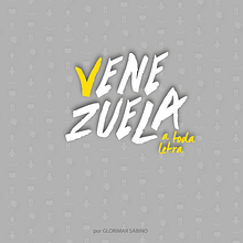 Venezuela a toda letra Ein Projekt aus dem Bereich Design, Verlagsdesign, Buchbinderei, Traditionelle Illustration, Digitale Illustration, Vektorillustration, T und pografie von Glorimar Sabino - 06.11.2015