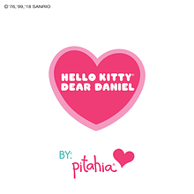 Hello kitty Valentine's by Pitahia. Graphic Design, Br, ing, Identit, Fashion Design, Advertising, and Social Media project by lashmit Alcalá - 12.26.2018