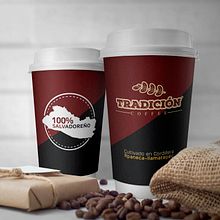 Café Tradición - Café de El Salvador. Projekt z dziedziny Br, ing i ident, fikacja wizualna i Projektowanie graficzne użytkownika Wiljanden Miranda - 27.12.2018