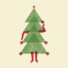 Cartel taller de Postales de Navidad. Poster Design, and Traditional illustration project by Alba Domingo Basora - 12.27.2018