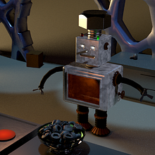 Mi Proyecto del curso: Introducción al Diseño y Modelado 3D con Blender. Un progetto di Modellazione 3D di Sara A Boga - 27.12.2018