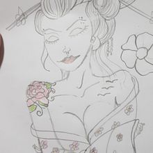Mi Proyecto del curso: Cómo diseñar un tatuaje. Projekt z dziedziny Sketching użytkownika Paul Williams - 05.01.2019