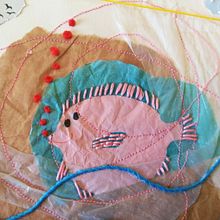 En mi navegar. Bordado, e Costura projeto de Esperanza Jurado Palomino - 28.12.2018