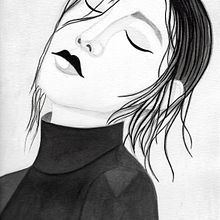 Mi Proyecto del curso: Introducción a la ilustración con tinta china. Traditional illustration, Drawing, and Pencil Drawing project by María Lázaro - 12.29.2018