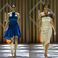 Vestidos de coctel S/S 2018 by: D A N Y C . Fashion Design project by Claudia Daniela López Mata - 12.29.2018