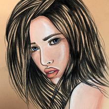 Mi Proyecto del curso: Ilustración con pastel y lápices de colores. Fine Arts project by Alan Carballo Chamorro - 12.29.2018