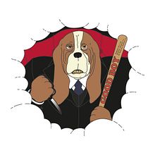 Gangsters Don't Cry. Een project van  Ontwerp, Ontwerp van personages y Digitale illustratie van Juan Andrés Patlán Pérez - 29.12.2018