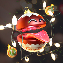 Proyecto 1: Versión Navideña. 3D, Design, Escultura, e Modelagem 3D projeto de Diego Meza - 30.12.2018