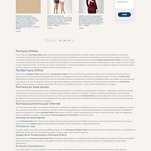 Parafarmacia y Farmacia Online Time. Web Design project by Jose Luis Torres Arevalo - 12.30.2018