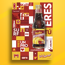 Malta Regional. Afiche. . Un proyecto de Diseño gráfico e Ilustración digital de José Montilla - 30.04.2017