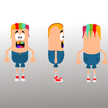 LAS AVENTURAS DE OOPS. 2D Animation project by Luis J'Solano - 12.31.2018