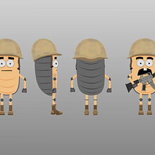 RUN BUG RUN. 2D Animation project by Luis J'Solano - 12.31.2018