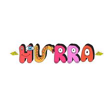 Logo ilustrado para Hurra  Ein Projekt aus dem Bereich Logodesign, Grafikdesign und Traditionelle Illustration von Andrea González - 14.06.2018