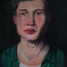 Al chico de los ojos tristes . Arte plastice, Creativitate, Desen, Desen artistic, Desen de portret, Desen realist, Ilustrație tradițională și Pictura de Jessica Figueroa Andrade - 12.31.2018