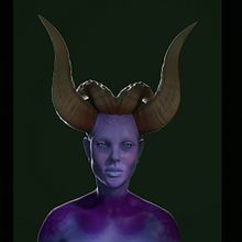 Demon. 3D project by Sebastián Lorenzo Cardenete Tallón - 12.31.2018