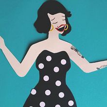 Paper Portrait. Character Design, Traditional illustration, and Paper Craft project by Hazael Alvarez - 06.24.2018