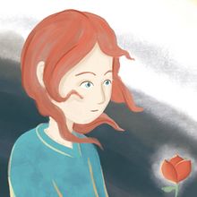 Interpretando «La última flor», de James Thurber. Un proyecto de Ilustración tradicional e Ilustración digital de Roger Román De la Cruz - 30.12.2018