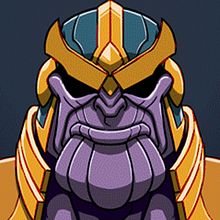 THANOS. Animation, 2D Animation, Character Animation, Fine Arts, Concept Art, Creativit, Lighting Design, Character Design, Traditional illustration, and Digital Illustration project by Adrià Bernabeu Cañabate - 09.06.2018