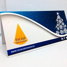 Realización de christmas personalizados para Tiché Abogados. Design, and Graphic Design project by LJ Graphic - 12.19.2018
