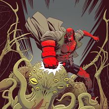 Hellboy. Un progetto di Fumetto, Disegno e Illustrazione digitale di Jose Real Lopez - 02.01.2019