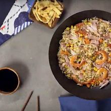 Receta de la semana - Aldi - Arroz 3 delicias. Un projet de Production audiovisuelle de Sonia Manrique - 23.07.2018