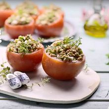 Receta de la semana - Aldi - Tomates rellenos. Un projet de Production audiovisuelle de Sonia Manrique - 12.08.2018