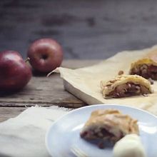 Receta de la semana - Aldi - Strudel de manzana. Un projet de Production audiovisuelle de Sonia Manrique - 19.11.2018