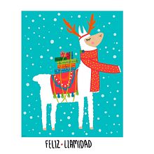 Ilustraciones Navideñas. Un proyecto de Ilustración tradicional e Ilustración digital de Fernanda Barrientos Jordan - 13.12.2018