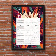 Calendario 2019. Digital Illustration project by Mónica Robles M. - 01.02.2019