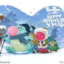 Picopico Aventuras. Comic project by Pepe Sanchez Alonso - 01.03.2015