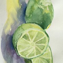 LIMONES. Un proyecto de Pintura de Astrid Contreras - 04.01.2017